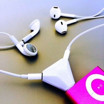 Double adaptateur audio et...