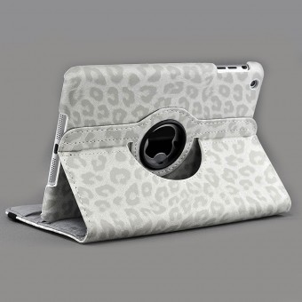 Arrière Housses pour IPAD rotatives à 360° Léopard