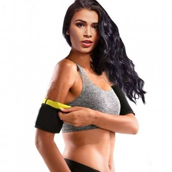 Bandes amincissantes de sudation pour les bras des femmes